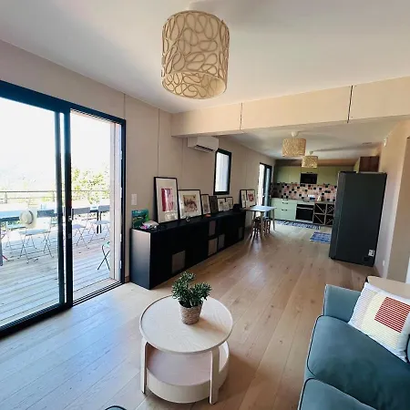 Alpehytte Charmante Maison Bois T3