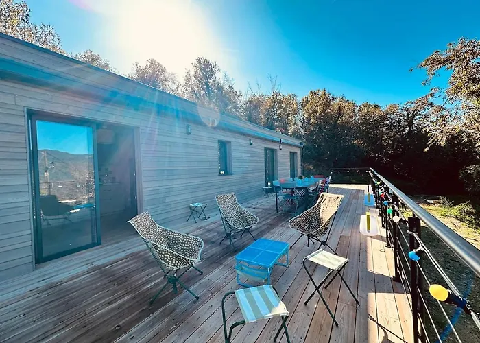 Dağ evi Charmante Maison Bois T3 *